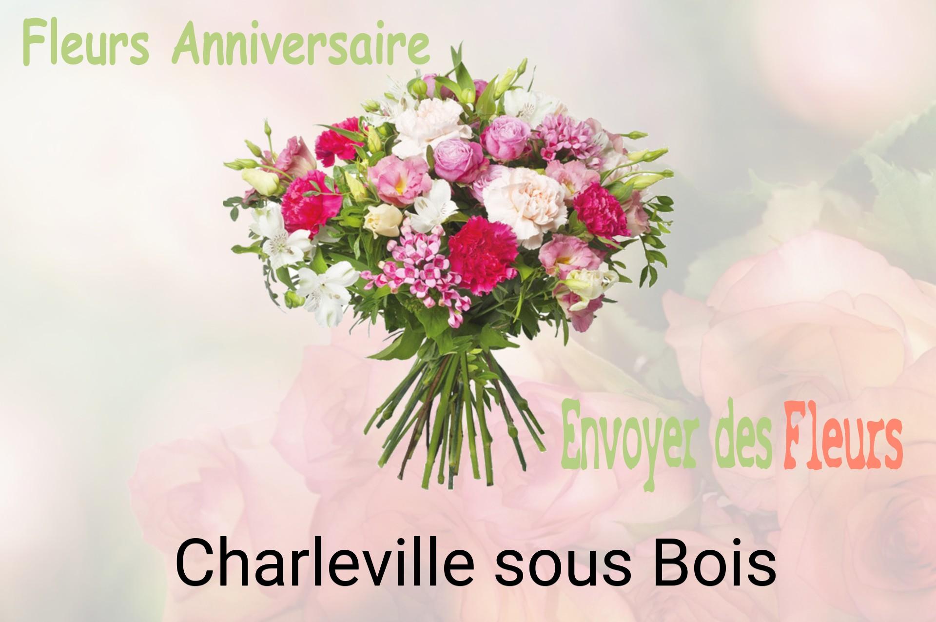 Bouquet de fleurs d’anniversaire livré à Charleville-sous-Bois
