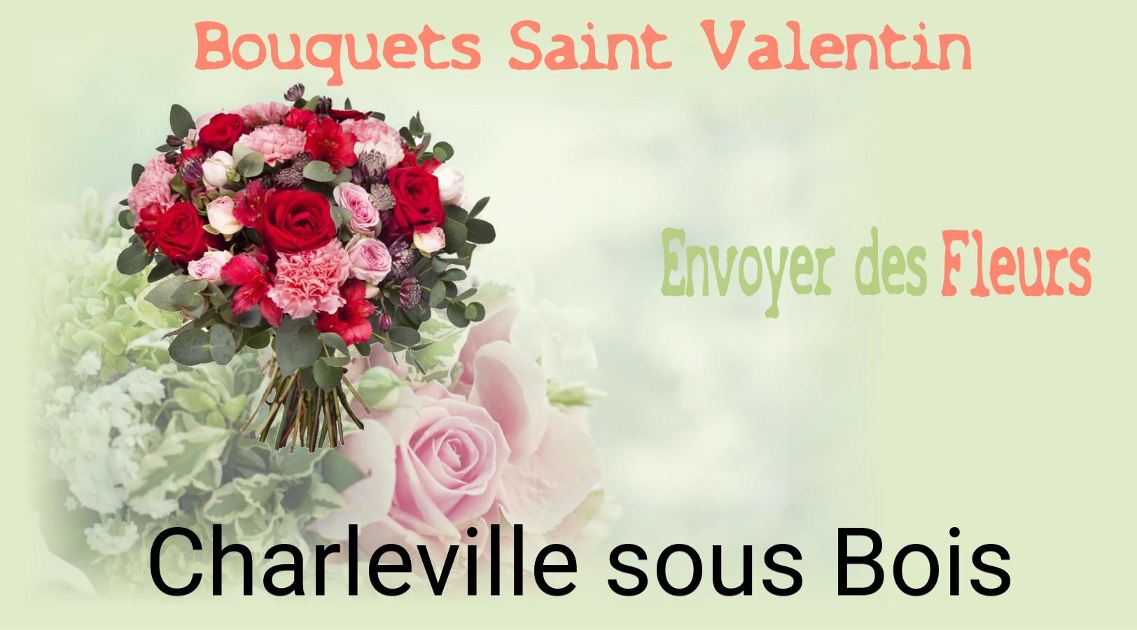 Roses de Saint-Valentin livrées à Charleville-sous-Bois